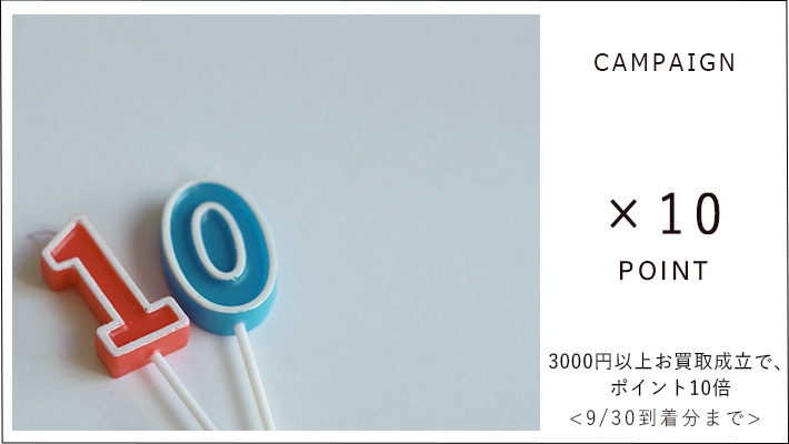 ポイント10倍